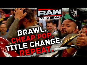 WWE RAW 12/29/25 | The One Where Booking Is So Bad The Crowd CHEERED AJ Styles LOSING His Title LMAO
