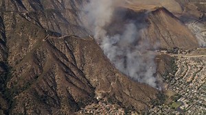 5.2K views · 78 reactions | #Sky2 is over the Fish Fire in Duarte that has burned 50 acres, according to @RoadSageLA. There is currently no threat to nearby homes. Click the link for more details: https://www.cbsnews.com/losangeles/news/fish-canyon-fire-burning-in-duarte-poses-no-threat-to-homes/ | CBS LA | Facebook