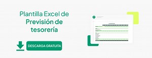 Plantilla Excel de previsión de tesorería [Descarga GRATIS]