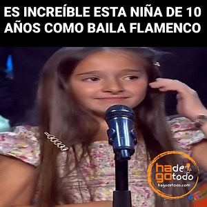 1.3M views · 4.7K reactions | Es increíble esta niña de 10 años como baila flamenco | Hago de Todo Viral | Facebook