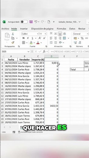 Excel: Suma Condicional con una ÚNICA Fórmula (¡Fácil!)