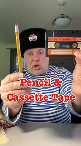 18K views · 441 reactions | Pencil and Cassette Tape #crazyrussiandad #cassette #cassettetapes #music #ussr #russia #russian #sovietunion Boney M. | Crazy Russian Dad | Facebook