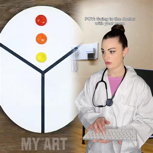 POV Going to the doctor with your mom. Part 5. #skit #comedy #funny #doctor