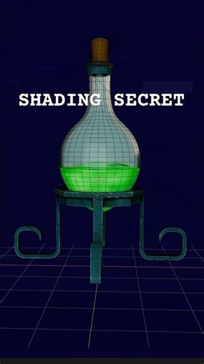 Blender MAGIC: From Mesh to PRO Glass 🧪 #3dart #blender