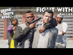 STEALING WEAPONS FROM BALLAS GANG | GTA 5