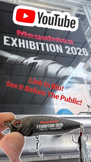 The Tackle Shack | See it first before the expo opens in Japan! *Link In Bio* @megabass_inc reveals the Newest 2026 LineUp in Osaka, Japan! Come with me as... | Instagram
