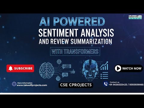 AI Powered Sentiment Analysis 🤖 | Review Summarization Using Transformers | NLP Project 2025