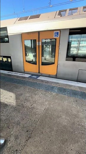 Millennium M Set M35 Departs Blacktown #sydneytrains #travel #shorts