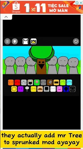 This is how Mr tree sounds in sprunked mod #sprunki #incredibox