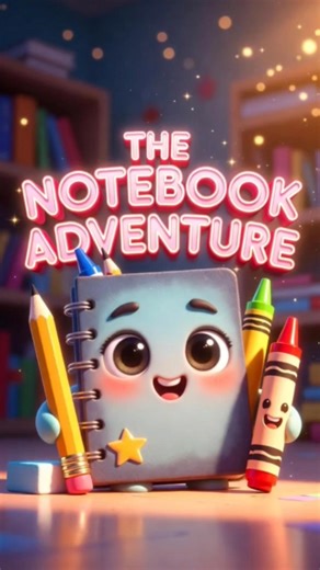 The Notebook That Remembered Everything 📓 | Tiny Tales 3D Animated Kids Story #shorts #shortsfeed