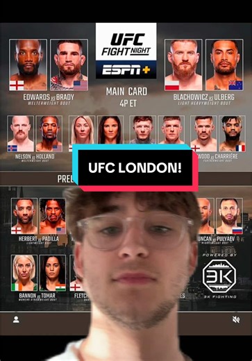 UFC London: Edwards vs Brady Main Event Preview