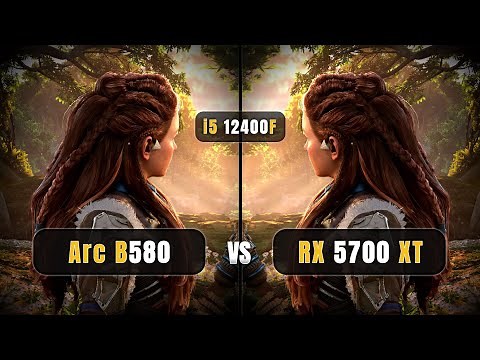 Intel Arc B580 vs RX 5700 XT - Test in 10 Games