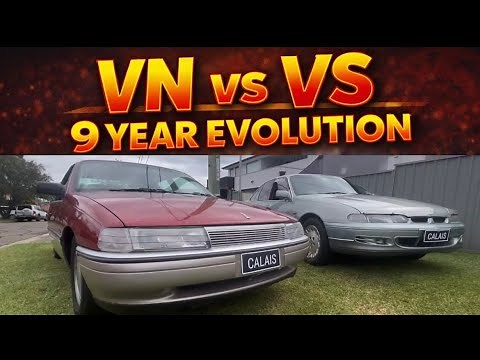 1988 vs 1997 Calais — The 9 Year Commodore Evolution -Feature Car EP15
