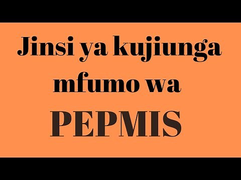Jinsi ya kujiunga mfumo wa ESS PEPMIS - UTUMISHI