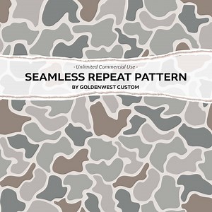 Camo Pattern, Old School Camo Duck, Duck Camo Design, Hunting Camo Graphic, Duck Camo Patch, Vintage Camo Seamless, Retro Camo, Woods Camo - Etsy