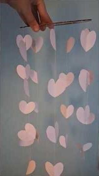 Diy paper wall hanging #diy #craft ##homedecor #crafting_vibes #cute