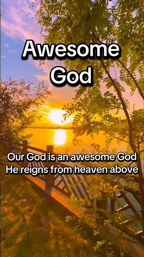 Awesome God