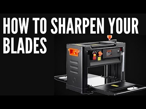 Sharpen Your Thickness Planer Blades With This Simple Jig (EASY)