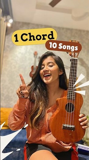 Mashup Tutorial😍 1 Chord Only #ukulele #mashup #shorts