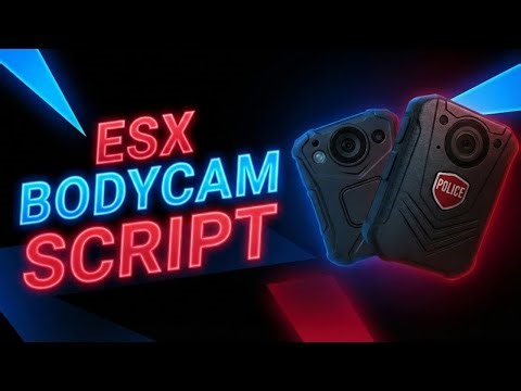 [ESX] | ESX Bodycam Script – Real-Time Recording & Discord Upload | FiveM Script