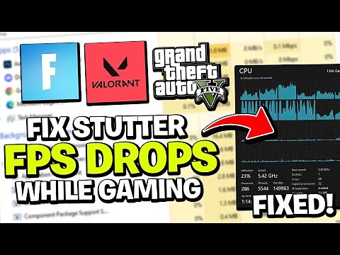 Fix Stutters & FPS Drops Due to CPU Bottleneck | Fix High CPU Usage While Gaming