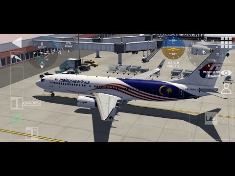 Aerofly FS Global | Kuala Lumpur - Singapore | Boeing 737-800 | Malaysia Airlines