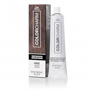COLORCHARM Permanent Cream Hair Dye | Brown Hair Color | Medium to Golden Caramel, Cool Natural, Brunette Shades | 100% Gray Coverage | Vegan, Free of Phthalates & Parabens | 2 oz.