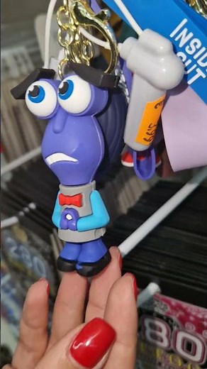 Inside out fear keychain #shorts
