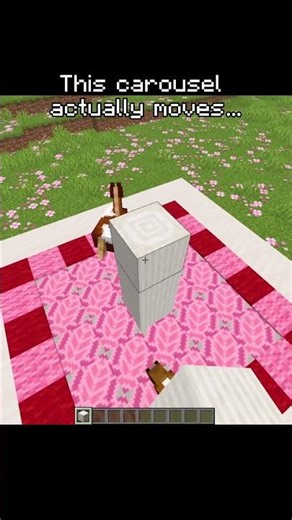 Build a Working Merry-Go-Round in Minecraft