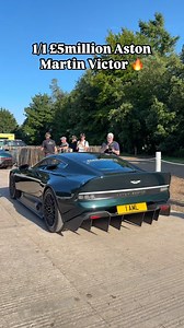 Is the one off Aston Martin Victor the coolest modern Aston Martin made?! 😍 #AstonMartin #Goodwood #FoS | Horsepower Hunters