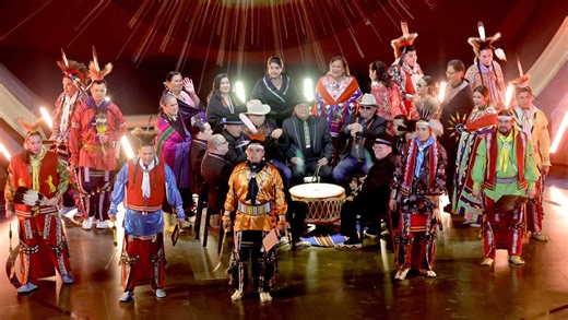 Osage Nation singers, dancers receive standing ovation for Oscar performance