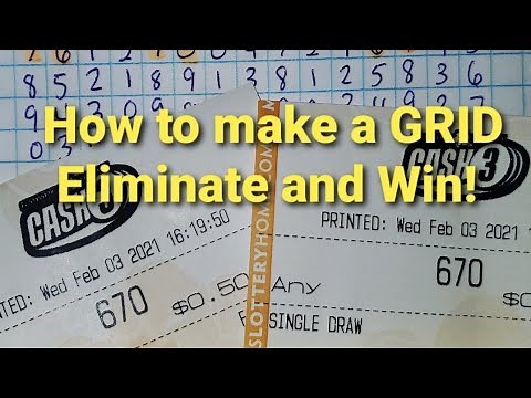 How To Make & Use A GRID! Cash 3, Pick 3, Daily 3, Numbers, Mississippi Lottery