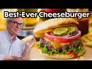 How to Make the Best-Ever Cheeseburger | Juicy Homemade Burger Recipe Tutorial 🔥 🍔