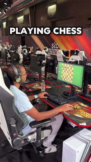 When You're At The Esports World Cup, But It's Chess