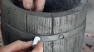 Горшок для цветов своими руками