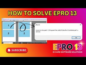 EPRO PVC ID Card Software Tips and Tricks l Step by Step Guide in Tamil