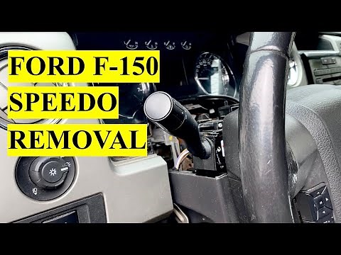 Instrument Cluster/Speedometer Gauges Removal on Ford F-150 2009-2014