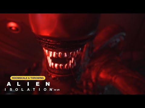 Alien Isolation In VR Played With Roomscale & Physical Throwing!