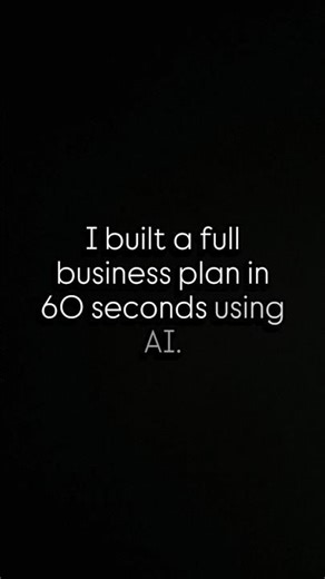 Perplexity AI built my business plan instantly (shocking result)