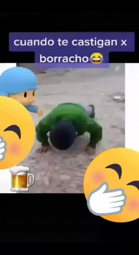 Child's Determined Push-Up Challenge in the Park