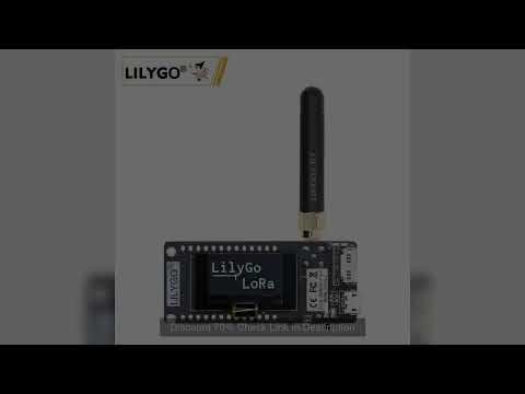 LILYGO® TTGO LoRa32 V2.1_1.6 Version 433/868/915Mhz ESP32 LoRa OLED 0.96 Inch SD Card Bluetooth WIFI