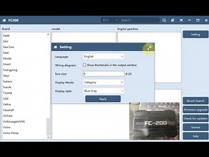CG FC200 Software Download and Installation obdii365