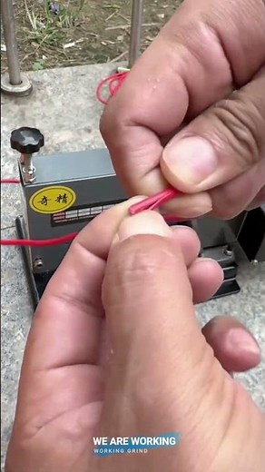 ⚡ Electric Wire Stripping Using a Motorized Stripper