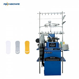 [Hot Item] Computerized Cotton Terry Sock Knitting Machine Invisible Socks Machine