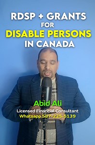 3.3K views · 40 reactions | Future Fund for your Disabled Persons in Canada. Have you applied for Disability Tax Credits (DTC). #rdsp #DisabilitySavings #financialplanning #MoneyTipsCanada #SmartSavings #FutureFunded #TaxFreeGrowth #canada #canadalife #CanadaTravel #canadareels #canadaimmigration #immigrants | Because.Money.Matters | Facebook
