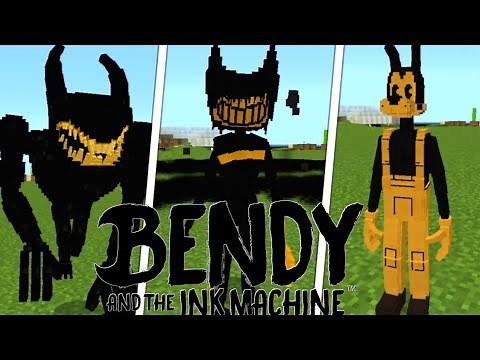 New Bendy and the Dark Revival MOD for Minecraft Bedrock