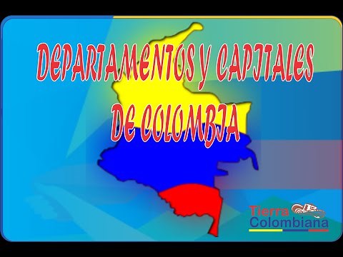 Departamentos y Capitales de Colombia