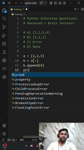 Try to solve this problem ll python interview questions ⁉️ for students and developers #coding