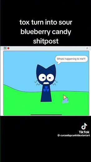 Blueberry inflation tox #sprunkipyramix#animation