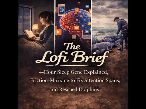 4-Hour Sleep Gene Explained, Friction-Maxxing to Fix Attention Spans, and Rescued Dolphins & Rare...
